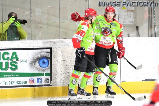 2020-10-10 Valpellice Bulldogs-Hockey Pieve 0787 Filippo Salvai